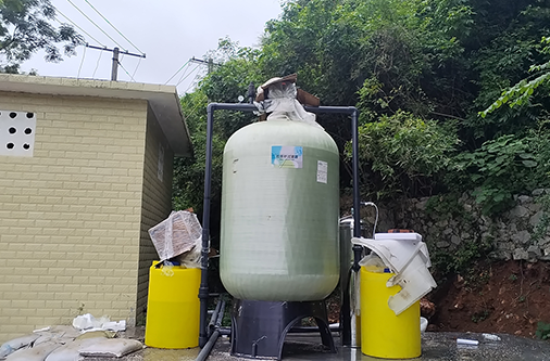 >廣西來賓武宣縣2噸/小時生活飲用水水質(zhì)處理項目